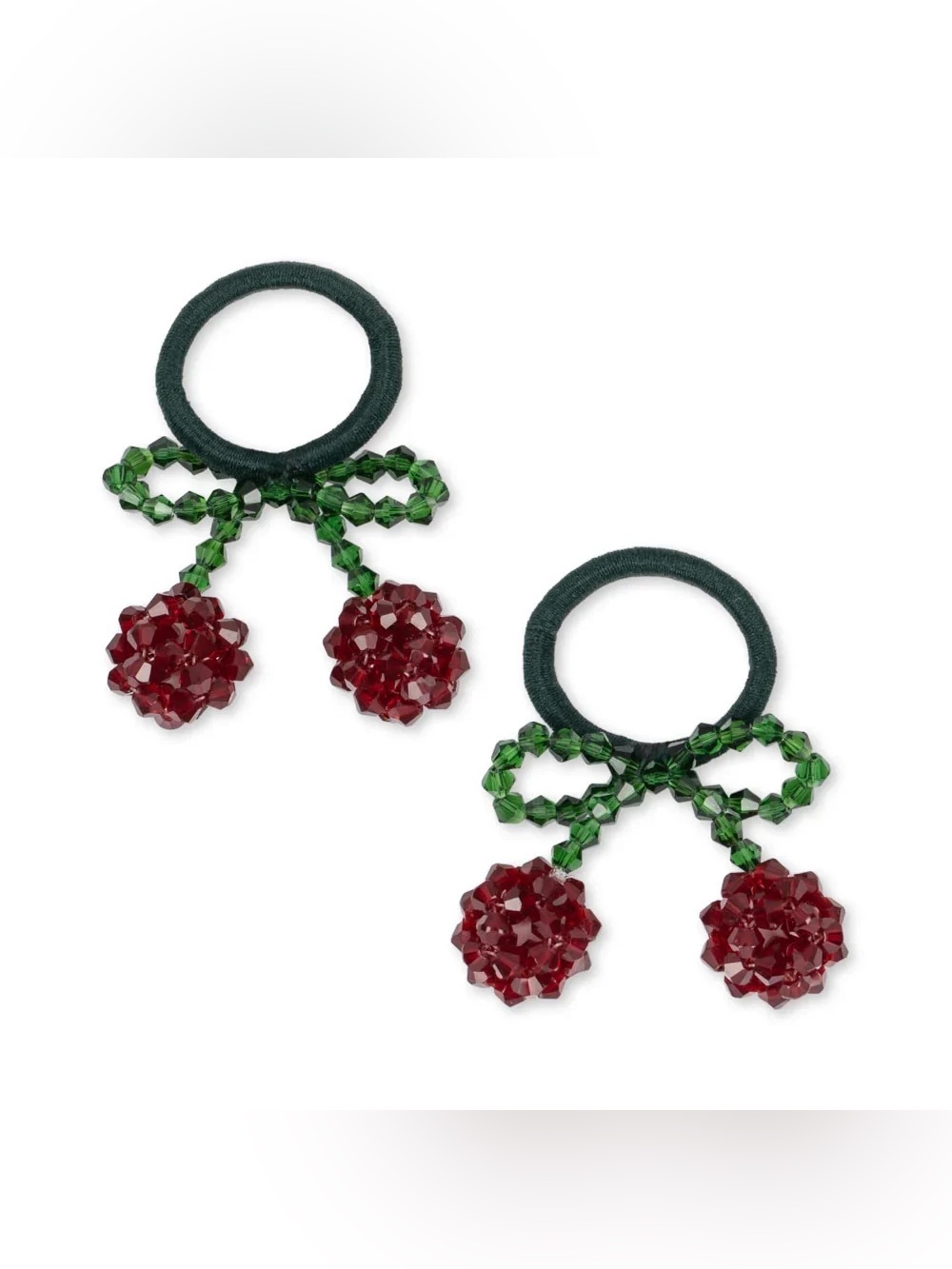 NIP Konges Slojd 2 PACK CHERRY HAIR ELASTIC Ties $20